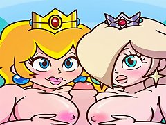 Peach And Rosalina In A Sexual Encounter